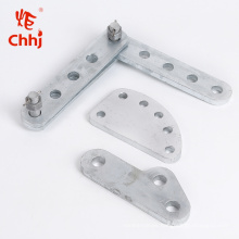 QY PQ Hot-Dip Galvanized Steel Yoke Plate For Line Hardware Wholesale